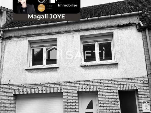 Maison de ville à vendre 198 000 € 5 pièces 3 chambres 117 m² 150 m² de terrain Sud Houdain 62150