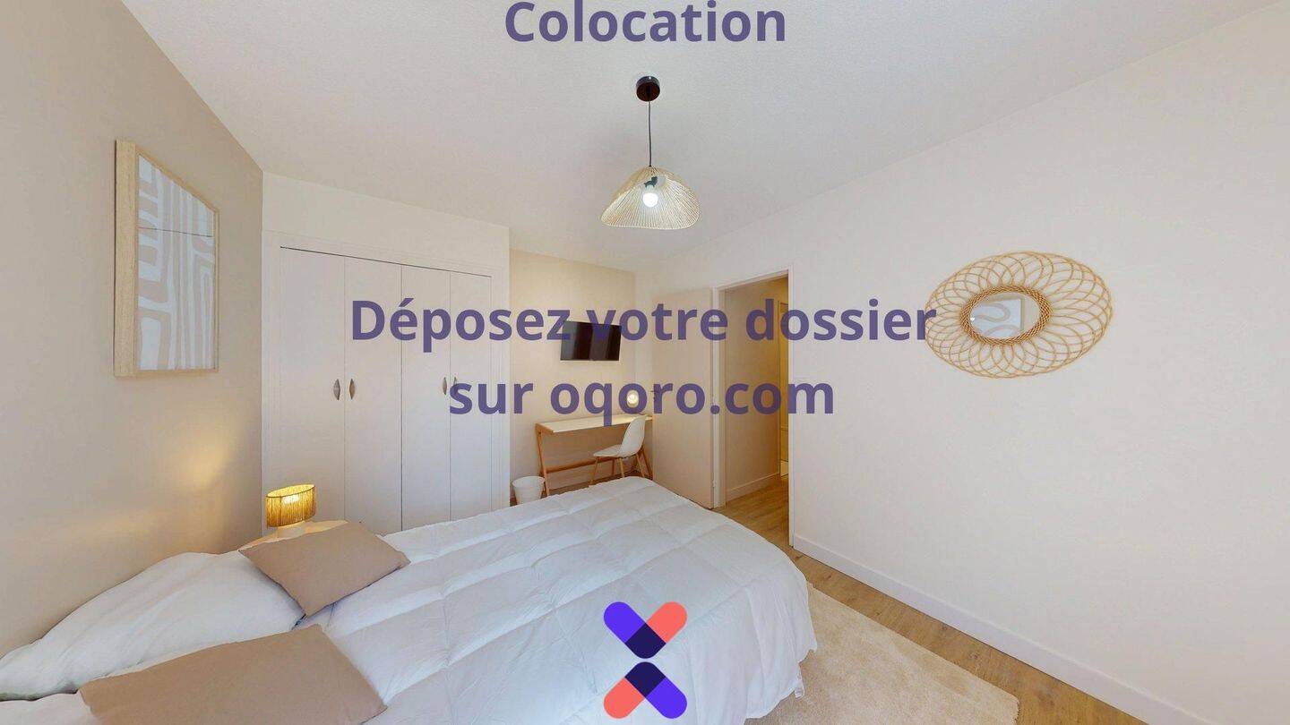 Chambre en colocation appartement meublé — 3