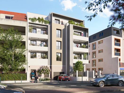 Appartement à vendre - neuf 470 000 € 5 pièces 4 chambres 110,3 m² dès le 30/06/2027 Cormiers-Hauts Batons-Champy-Butte Verte Noisy-le-Grand 93160