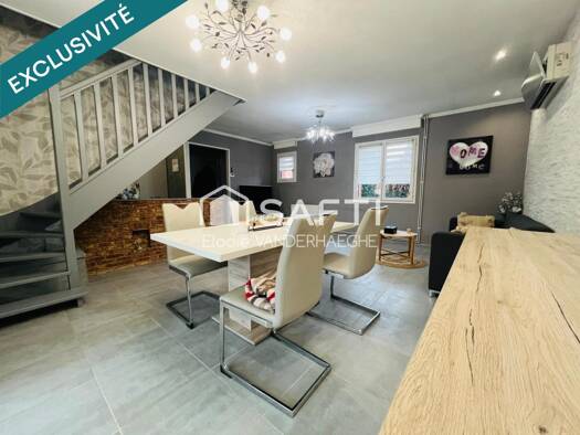 Maison à vendre 244 000 € 5 pièces 3 chambres 90 m² 454 m² de terrain Aix-Noulette 62160