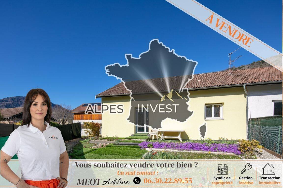 Maison 3 pièces 63 m² · à Crêts en Belledonne · 62,8 m² · 229 000 €