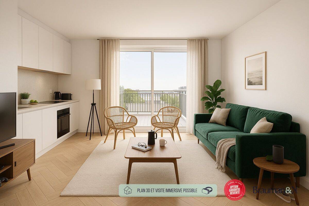 Appartement 1 pièce 32 m² · à Dieppe · 32 m² · 126 094 €