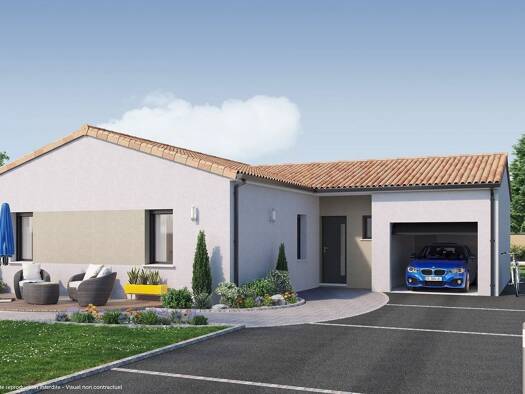 Terrain avec maison neuve à vendre 269 350 € 5 pièces 4 chambres 103 m² 994 m² de terrain Lit-et-Mixe 40170