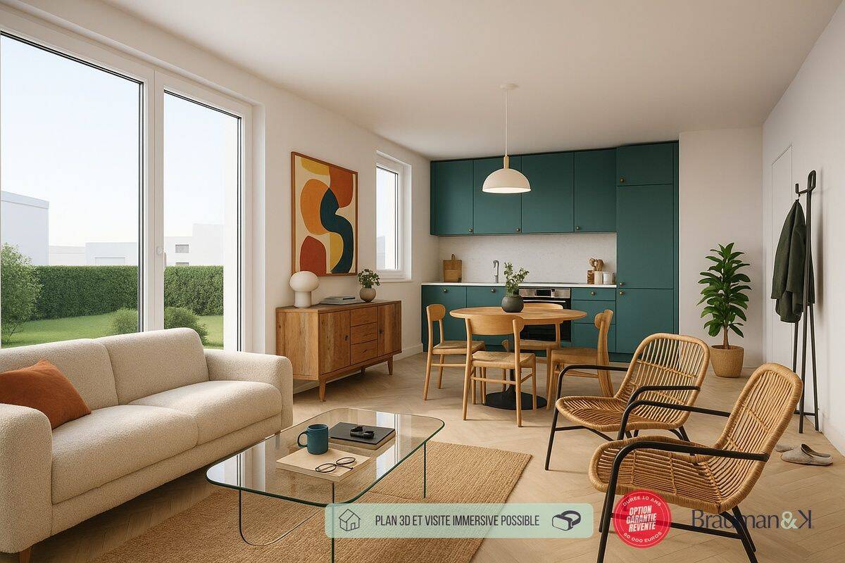 Appartement 3 pièces 67 m² · à Saint-Gilles-Croix-de-Vie · 67 m² · 304 000 €