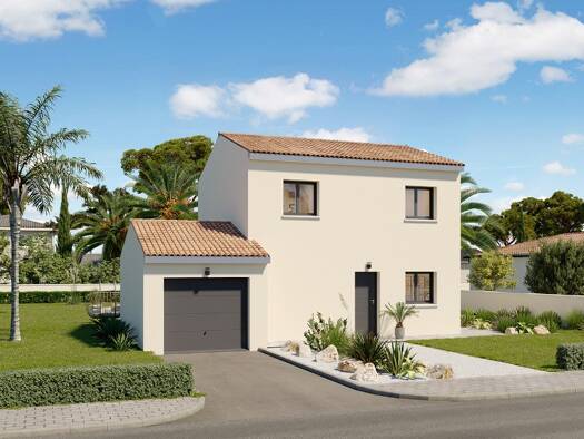 Terrain avec maison neuve à vendre 577 140 € 4 pièces 3 chambres 78 m² 570 m² de terrain Cote Bleue Martigues 13500