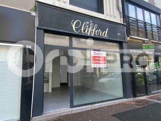 Local commercial à louer 720 € 28 m² de surface de vente Le Havre 76600