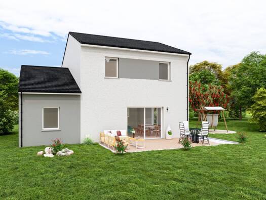 Terrain avec maison neuve à vendre 249 000 € 6 pièces 4 chambres 106,5 m² Girecourt-sur-Durbion 88600