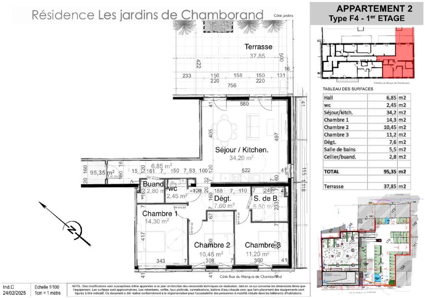 Appartement 4 pièces 95 m² · à Sarreguemines · 95,4 m² · 312 939 €
