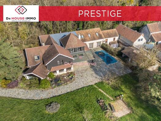 Maison à vendre 1 290 000 € 17 pièces 8 chambres 549 m² 19 066 m² de terrain Goussonville 78930