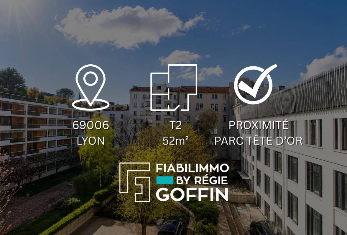 Appartement 2 pièces 52 m² · à Lyon 6ème Arrondissement · 52 m² · 315 000 €