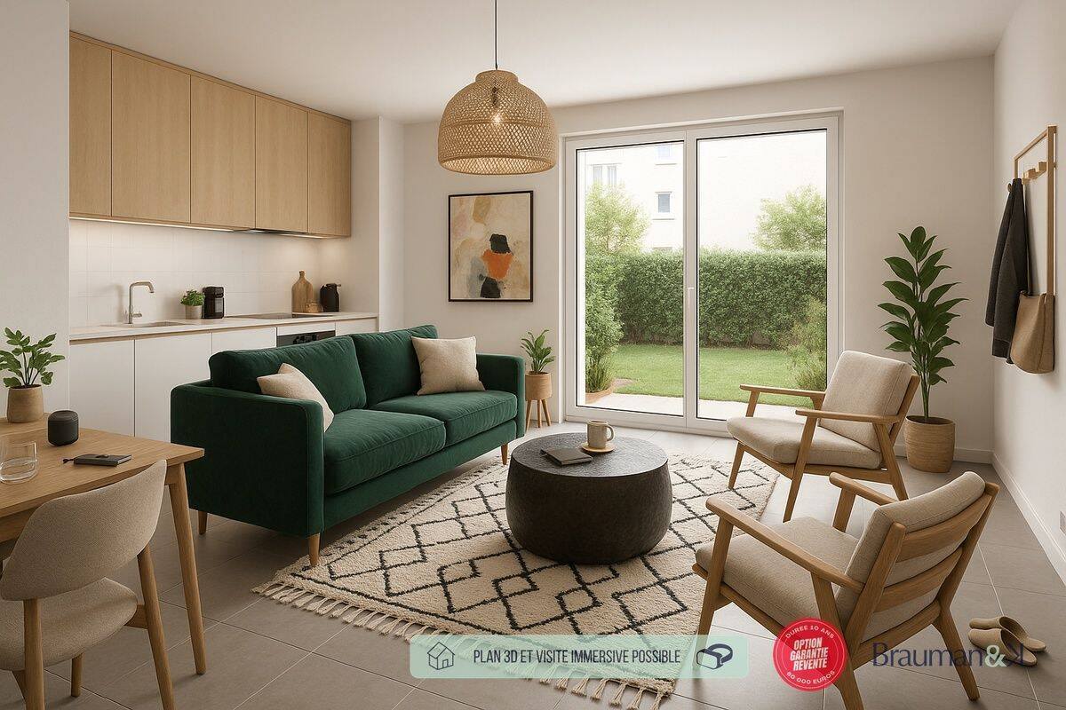 Appartement 2 pièces 44 m² · à La Gaude · 44 m² · 298 000 €
