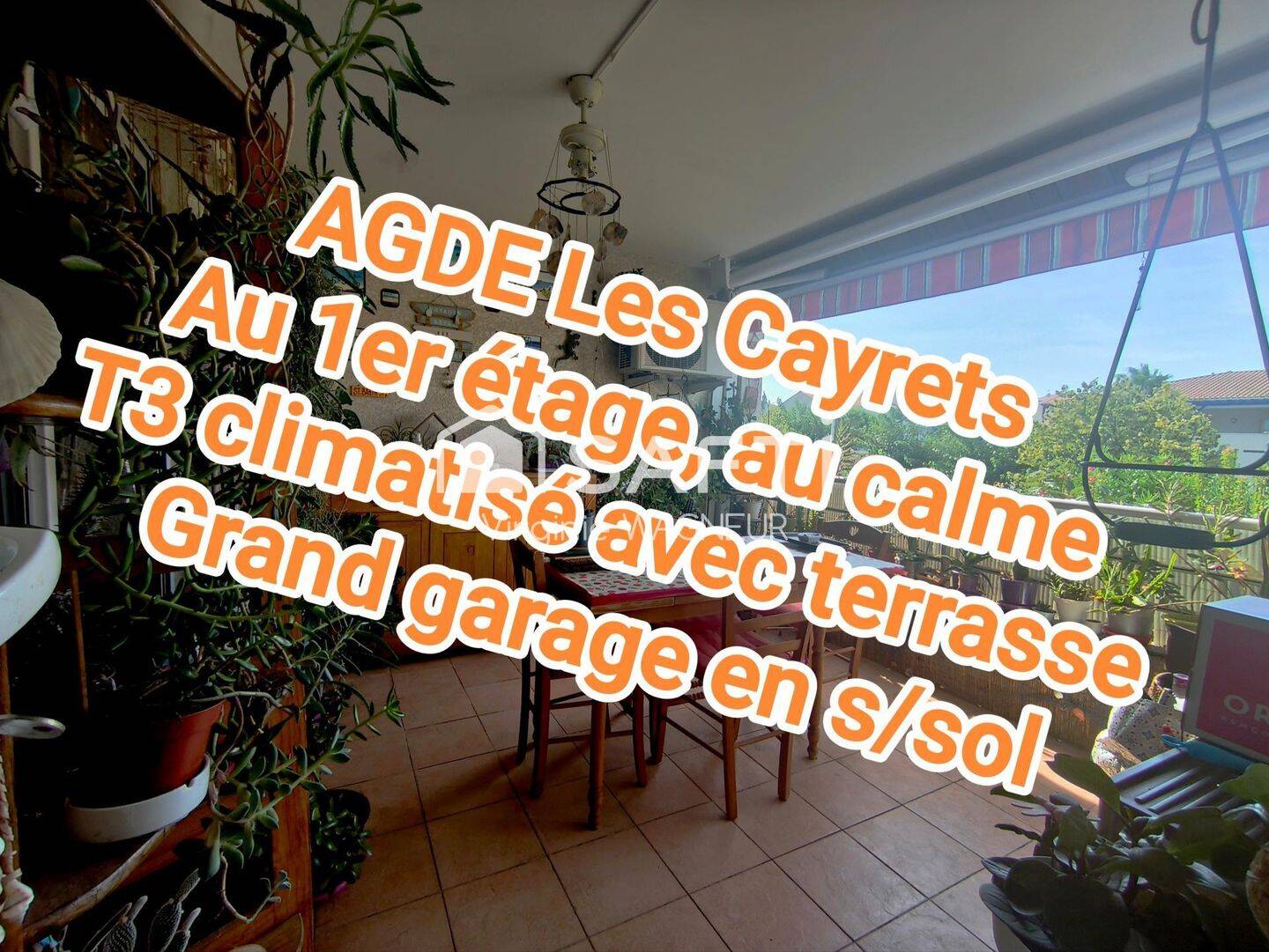 Appartement 3 pièces 63 m² · à Agde · 63 m² · 229 000 €