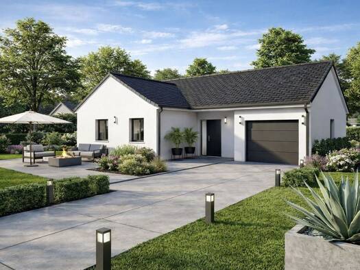 Terrain avec maison neuve à vendre 220 428 € 5 pièces 4 chambres 96 m² 800 m² de terrain Seicheprey 54470