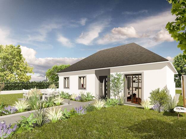 Terrain avec maison neuve à vendre 216 889 € 5 pièces 3 chambres 80,2 m² 716 m² de terrain Senantes 28210