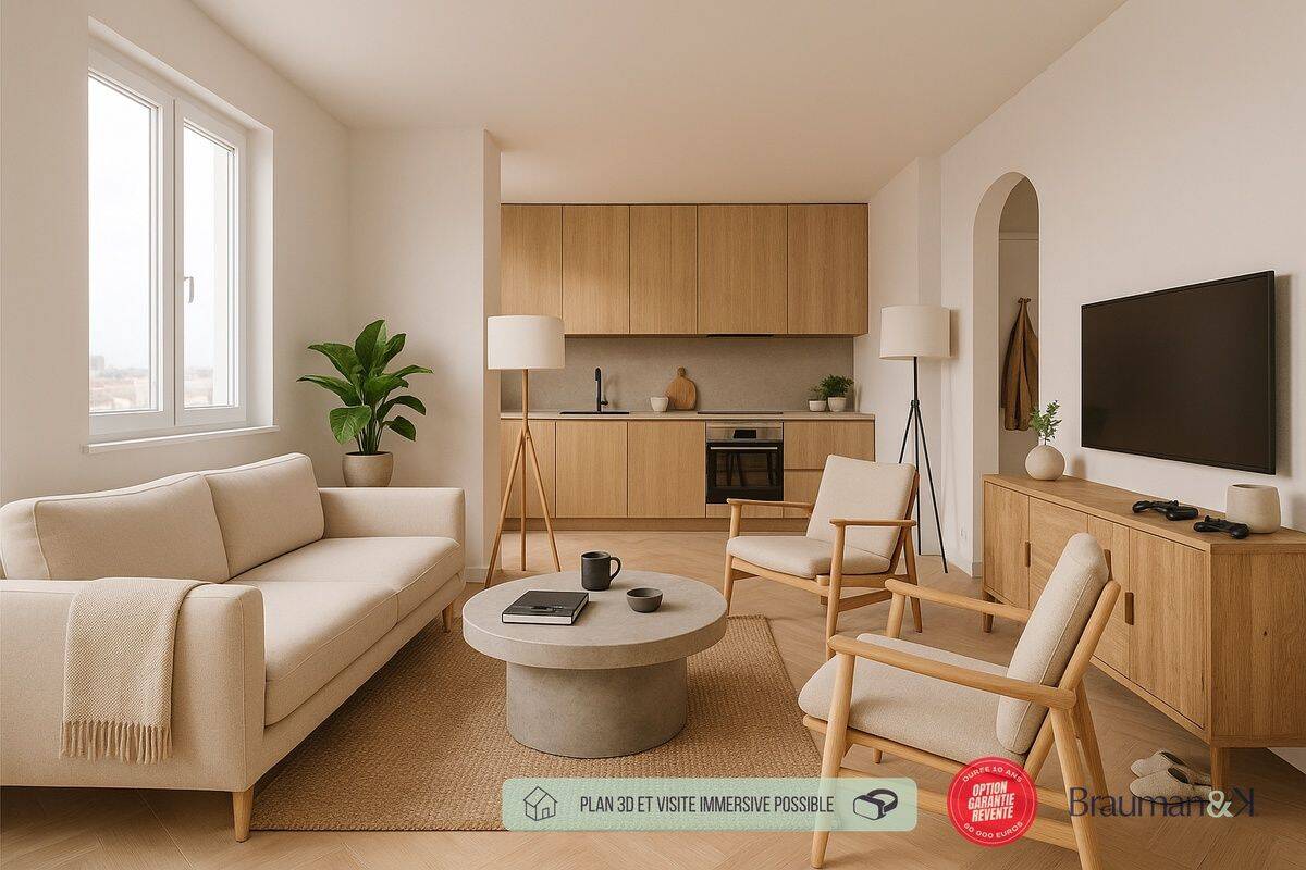Appartement 1 pièce 20 m² · à Le Mans · 20 m² · 112 500 €