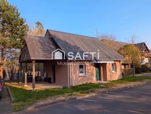 Maison de plain-pied à vendre 178 500 € 3 pièces 2 chambres 59 m² Équemauville 14600