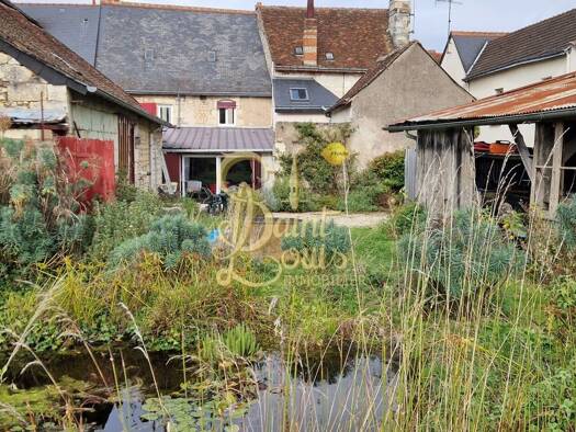 Maison de plain-pied à vendre 166 420 € 5 pièces 3 chambres 131 m² 485 m² de terrain L'Île-Bouchard 37220