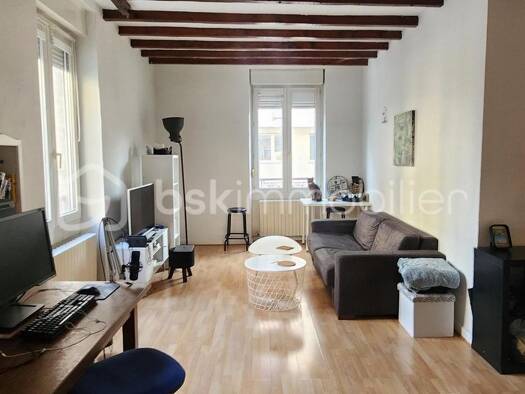 Appartement à vendre 170 000 € 3 pièces 2 chambres 60 m² 1er étage Mutualité Grenoble 38000
