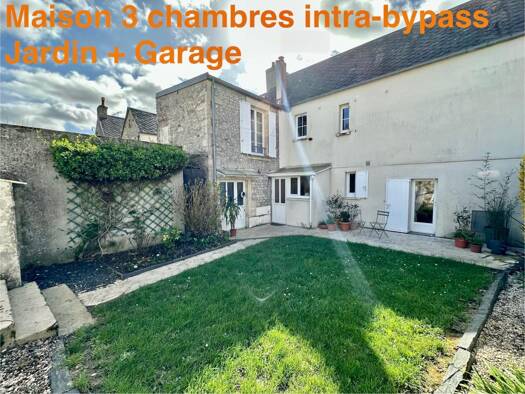 Maison à vendre 349 900 € 5 pièces 3 chambres 104 m² 159 m² de terrain Coeur Centre Ville Bayeux 14400