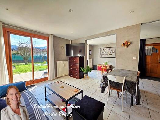 Maison à vendre 239 200 € 5 pièces 4 chambres 105 m² 350 m² de terrain Entre-deux-Guiers 38380