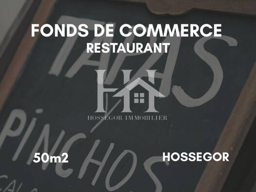 Boutique à vendre Fonds de commerce 242 000 € 50 m² de surface de vente Soorts-Hossegor 40150