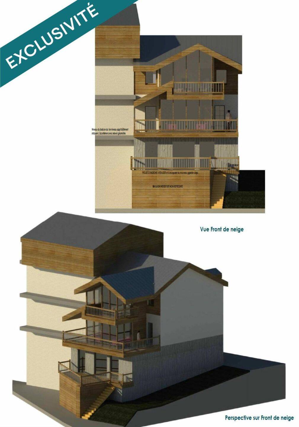 Maison 5 pièces 162 m² · à Montgenèvre · 162 m² · 495 000 €