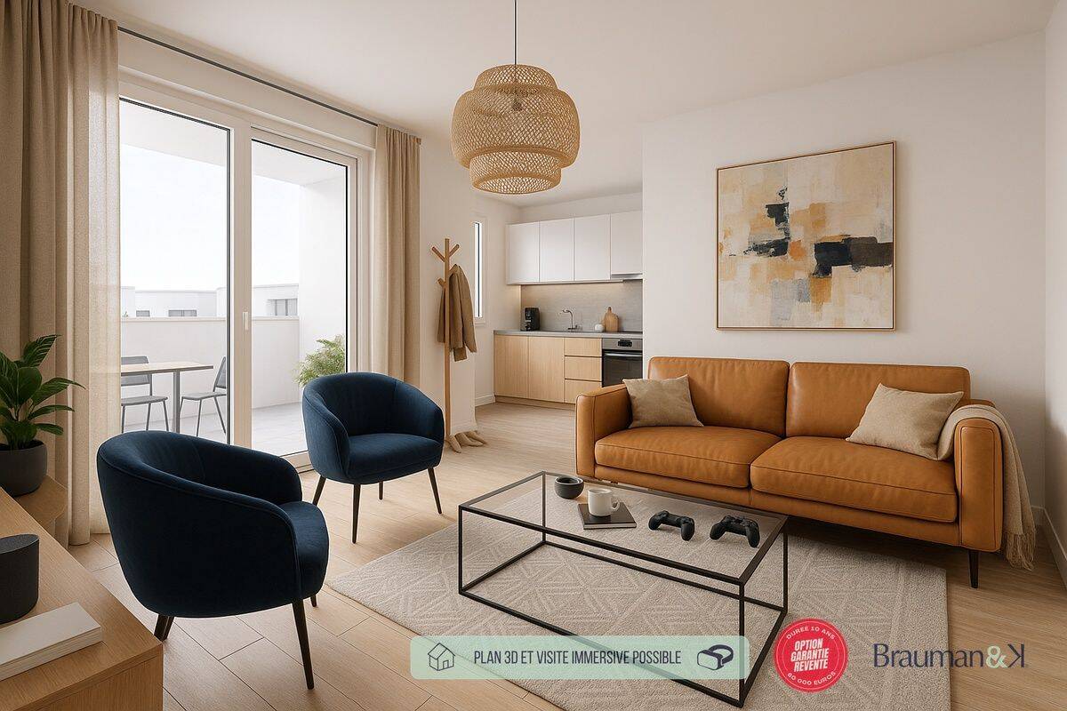 Appartement 1 pièce 38 m² · à Avrillé · 38 m² · 178 000 €