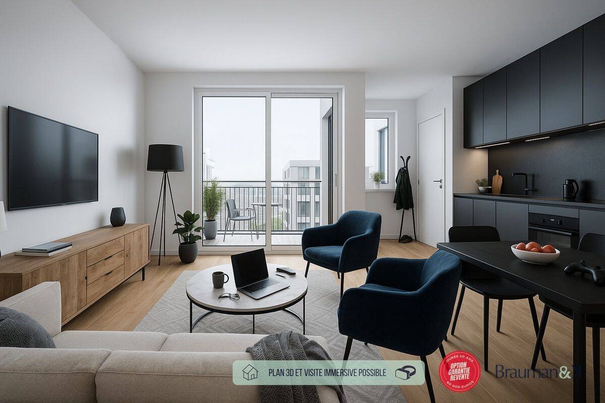 Appartement 3 pièces 55 m² · à Le Mans · 55 m² · 149 019 €