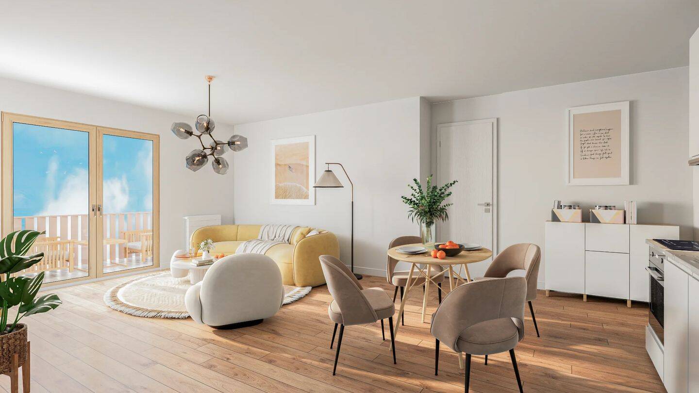 Appartement 3 pièces 62 m² · à Choisy-le-Roi · 61,9 m² · 246 900 €
