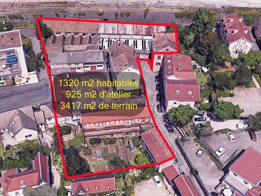 Immeuble à vendre 1 266 000 € 1 323 m² Chaprais - Cras Besançon 25000