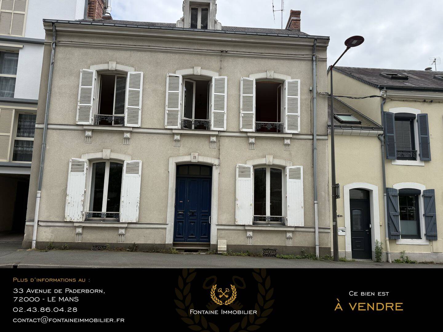 Maison 10 pièces 218 m² · à Le Mans · 218 m² · 447 200 €