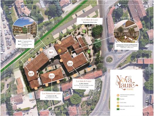 Appartement à vendre - neuf 240 000 € 3 pièces 2 chambres 60,3 m² dès le 30/06/2028 Noves 13550