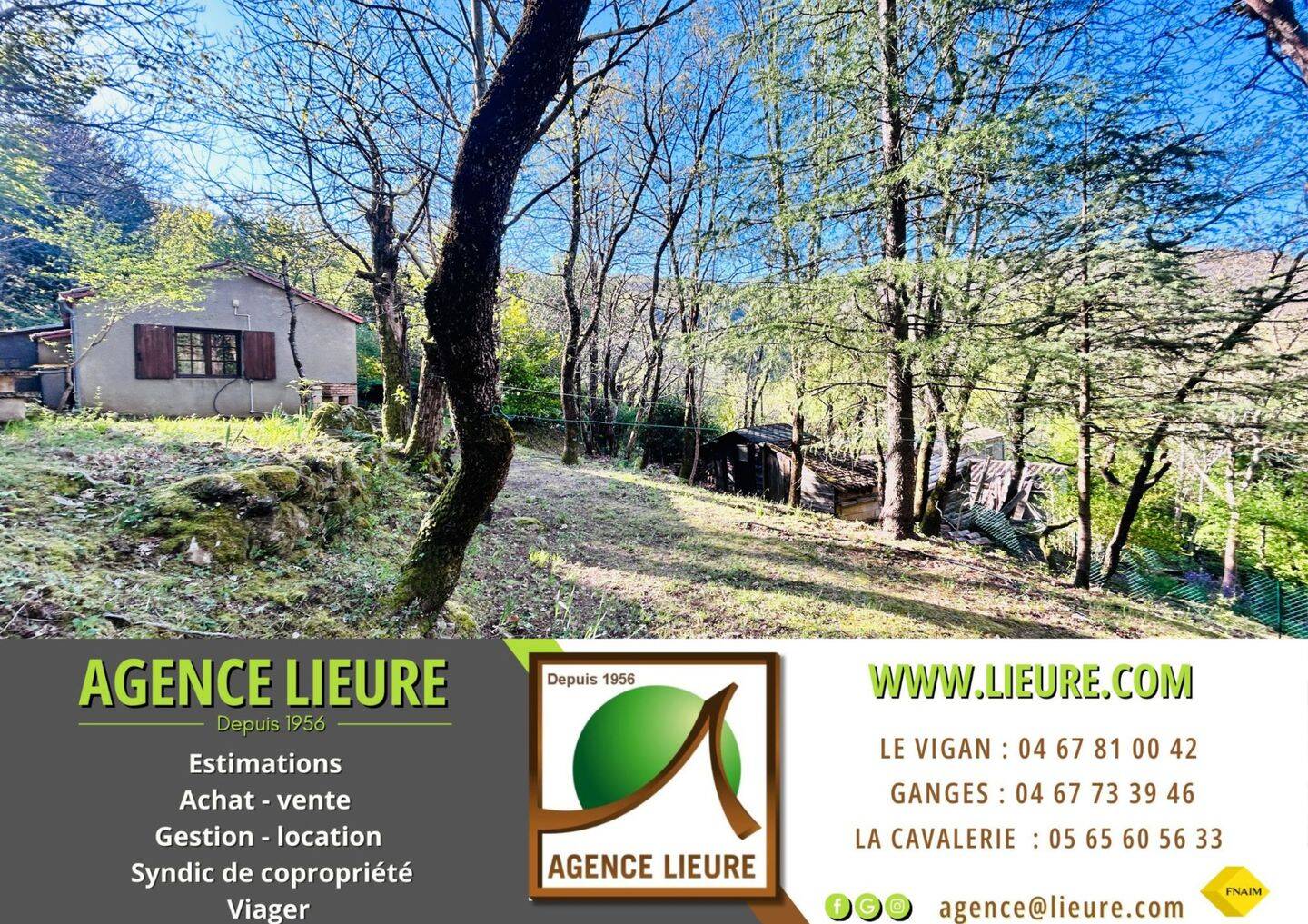 Maison 3 pièces 56 m² · à Aumessas · 55,7 m² · 109 000 €