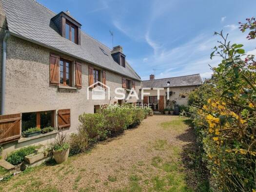 Maison à vendre 189 000 € 5 pièces 3 chambres 177 m² 550 m² de terrain Longueville 14230