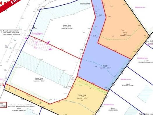 Terrain constructible viabilisé à vendre 53 000 € 441 m² de terrain Plerneuf 22170