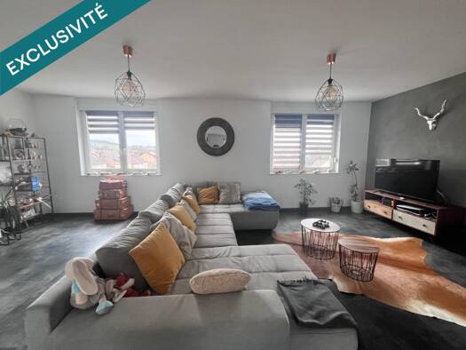 Appartement à vendre 157 000 € 5 pièces 4 chambres 140 m² Étage 4/4 Sainte Marie-Hessellach Freyming-Merlebach 57800