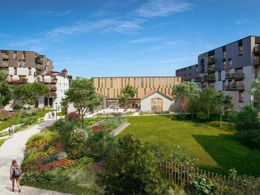 Appartement à vendre - neuf 321 000 € 3 pièces 2 chambres 72,1 m² 5ème étage Giraudeau Tours 37000