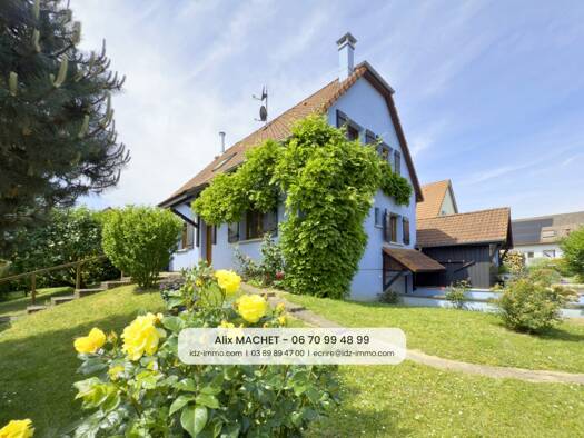 Maison à vendre 340 000 € 5 pièces 3 chambres 87 m² 604 m² de terrain Niffer 68680