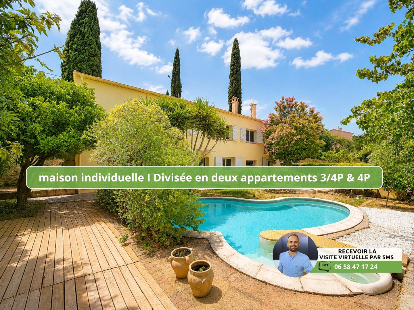 Maison 7 pièces 136 m² · à Grasse · 136 m² · 529 900 €