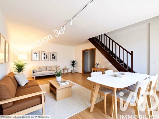 Duplex à vendre 385 000 € 5 pièces 4 chambres 106,5 m² Étage 4/4 La Procession-Fort Sucy-en-Brie 94370