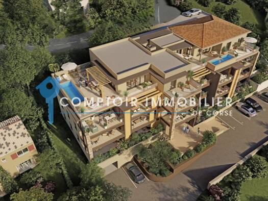 Appartement à vendre 265 000 € 2 pièces 1 chambre 48,5 m² Étage 1/3 Sari-Solenzara 20145