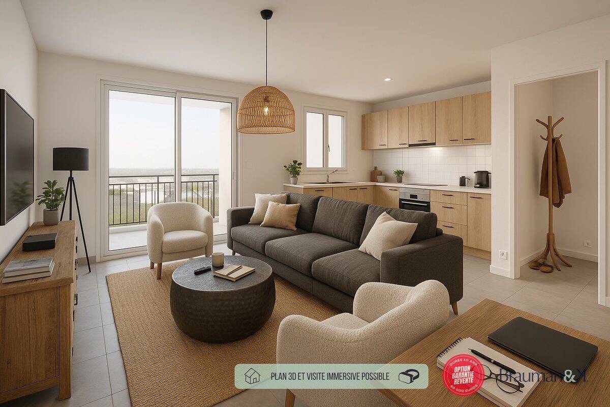 Appartement 3 pièces 82 m² · à Bordeaux · 82 m² · 243 529 €