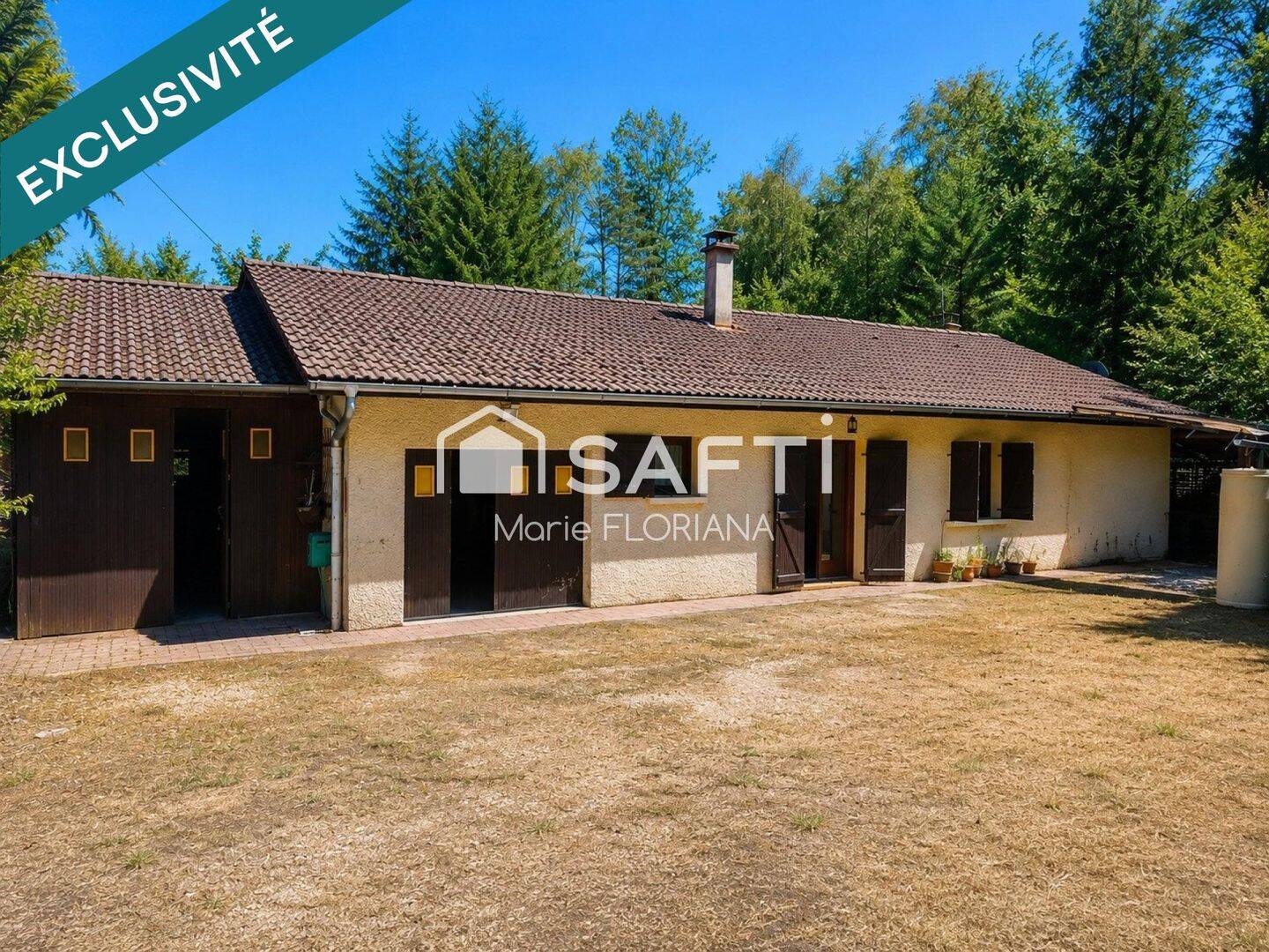 Maison de plain-pied à Dortan – Un véritable havre de paix !