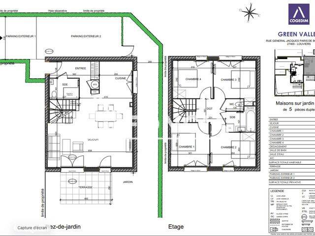 Maison 5 pièces 99 m² · à Louviers · 99 m² · 1 164 €