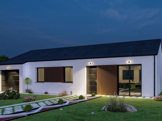 Terrain avec maison neuve à vendre 215 000 € 5 pièces 3 chambres 82,8 m² Grandvillers 88600