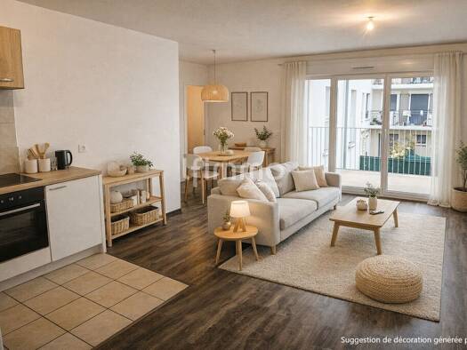 Appartement à vendre 255 000 € 3 pièces 2 chambres 58 m² Étage 1/2 Les Ponceaux Villiers-sur-Marne 94350