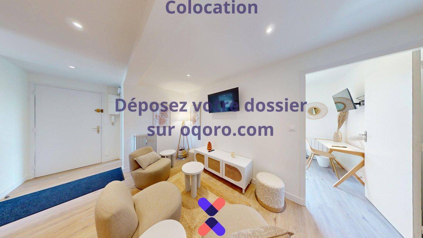 Chambre en colocation appartement meublé — 8