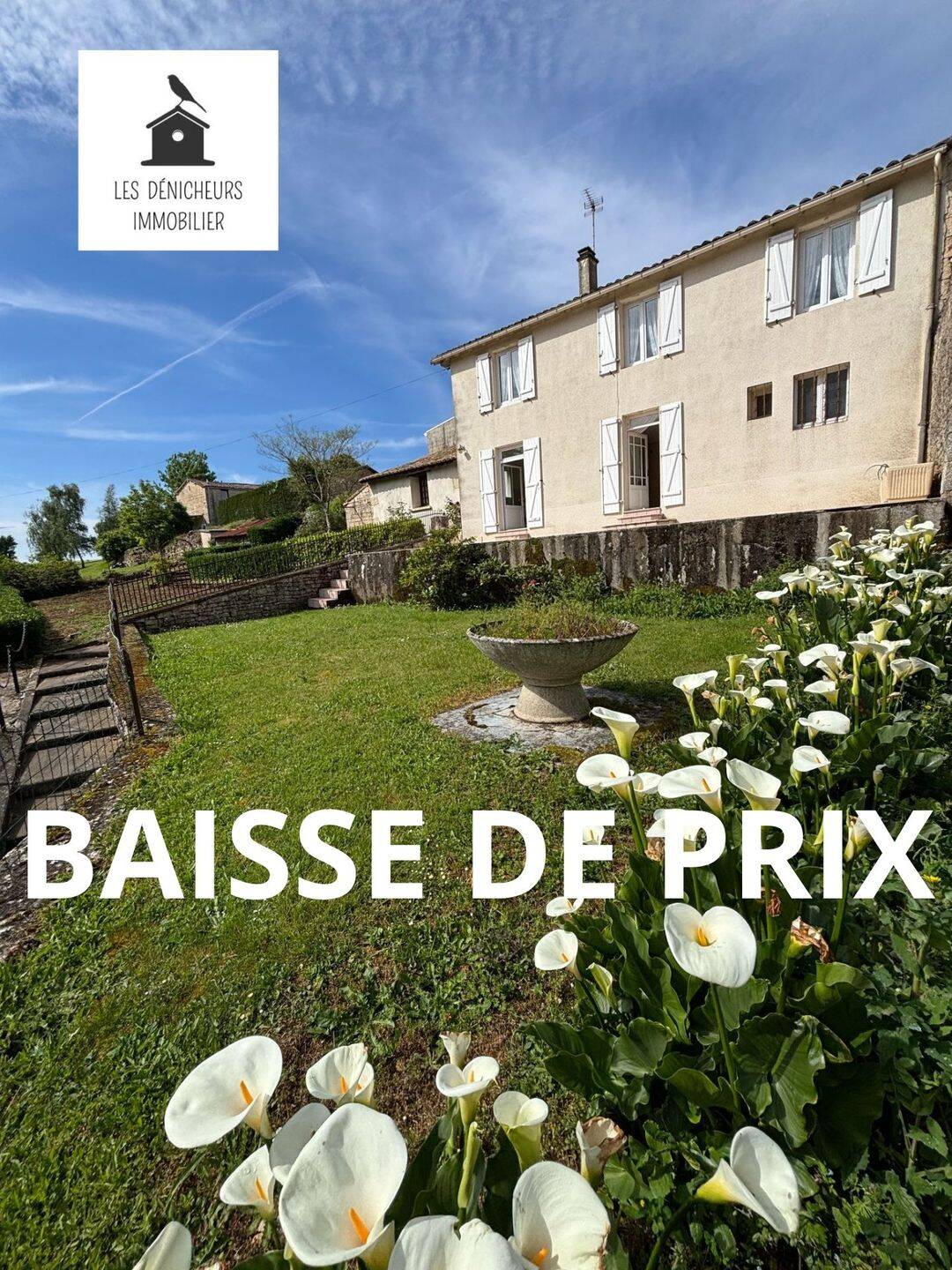 Maison 5 pièces 75 m² · à Melle · 75 m² · 69 700 €