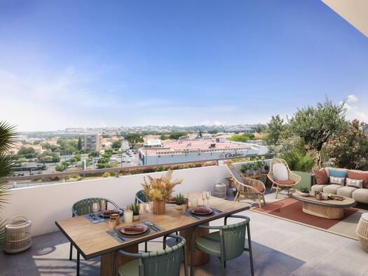 Appartement à vendre - neuf 238 900 € 3 pièces 2 chambres 75,1 m² 3ème étage Croix de Poumeyrac Béziers 34500