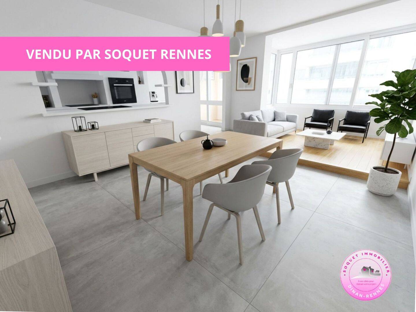 Appartement 3 pièces 76 m² · à Rennes · 76 m² · 283 500 €